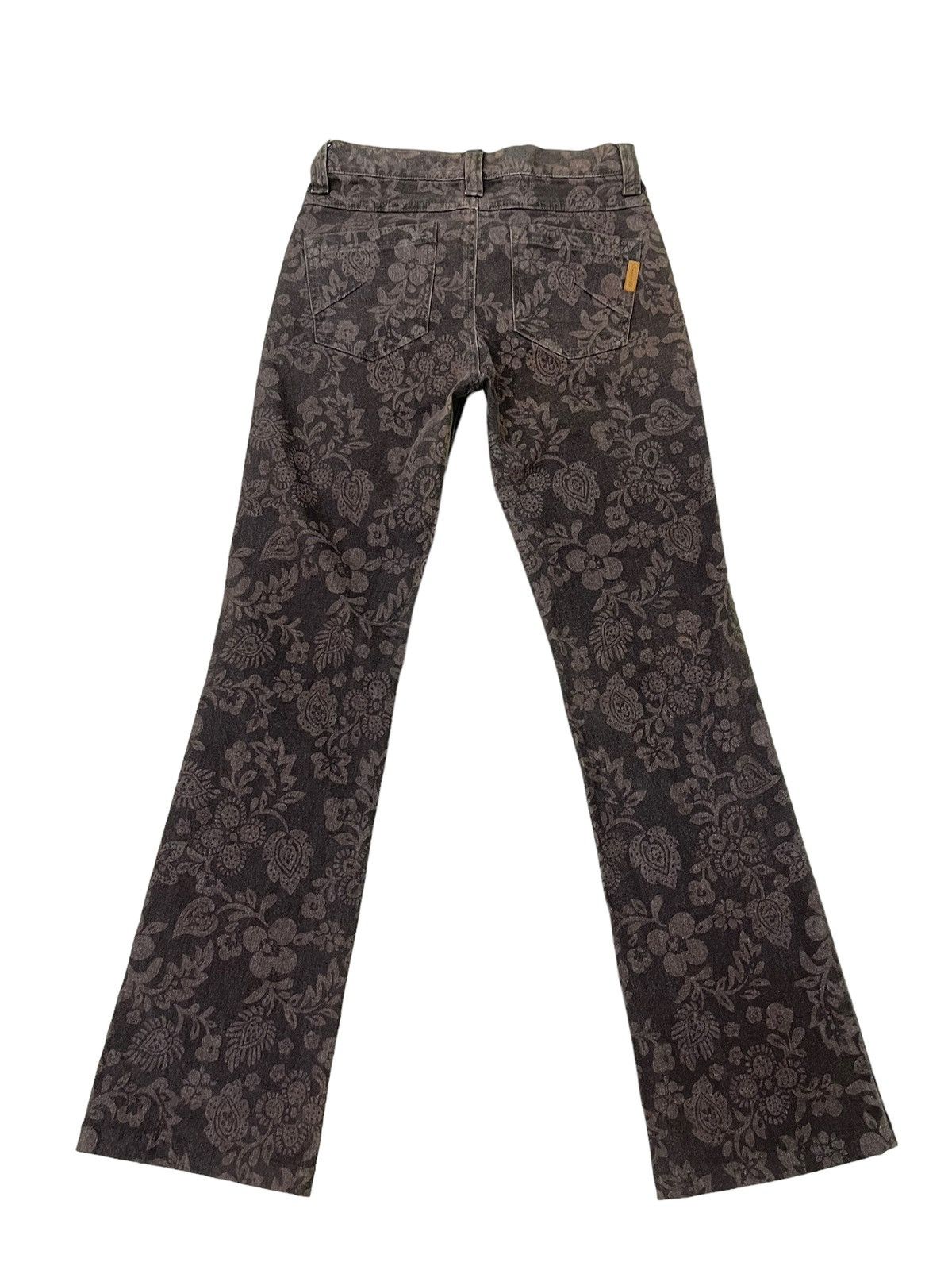 Japanese Brand Flare Jeans Sportiff Full Florals Stretch Boot Cut 5🟦7 Size US 28 / EU 44 - 12 Thumbnail