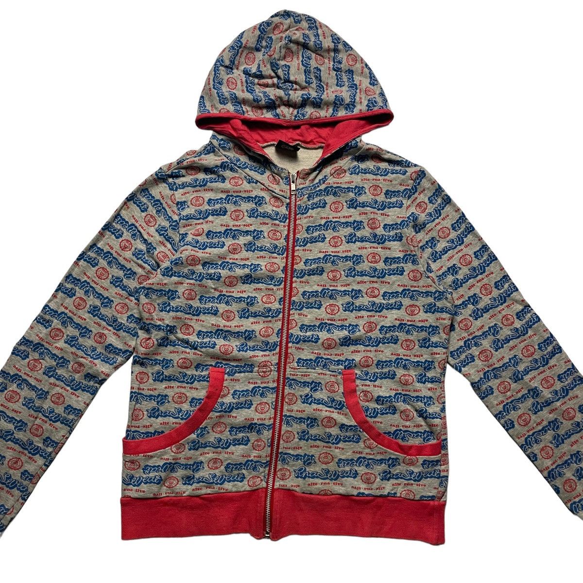 Hysteric Glamour RNA SWEAT HARUJUKU SKULL PUNK FULL PRINT SWEATER Size US M / EU 48-50 / 2 - 3 Thumbnail