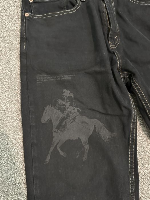 basketcase gallery New Western Black Denim Grailed