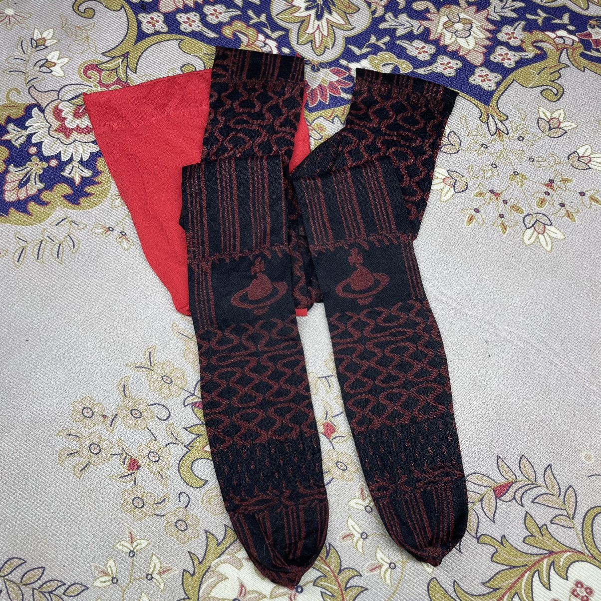 Vivienne Westwood Vivienne Westwood Squiggle design fukuske leggings Size ONE SIZE - 1 Thumbnail