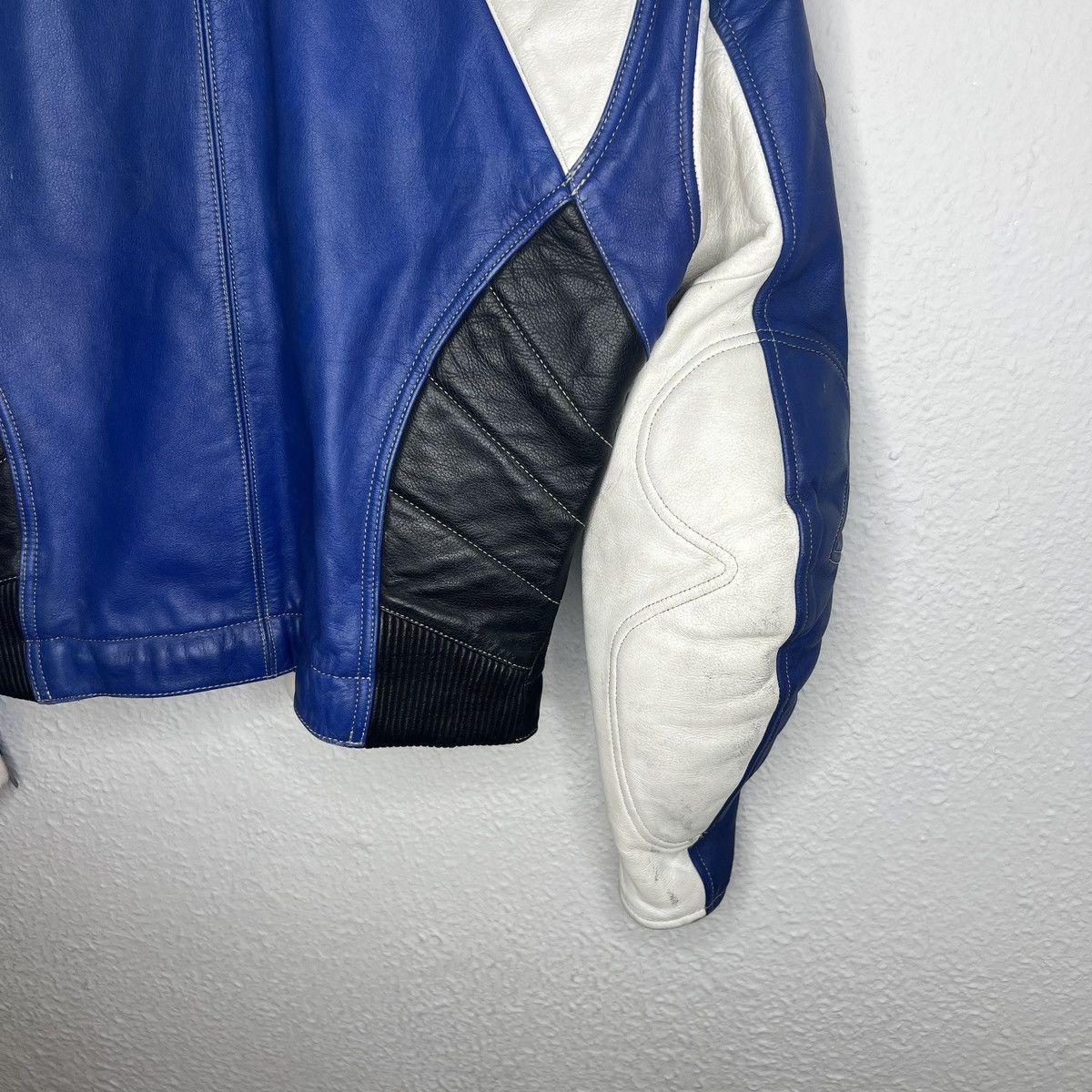 Hein Gericke Hein Gericke Pro Sports Moto Racing Leather Jacket Navy Size US M / EU 48-50 / 2 - 11 Thumbnail