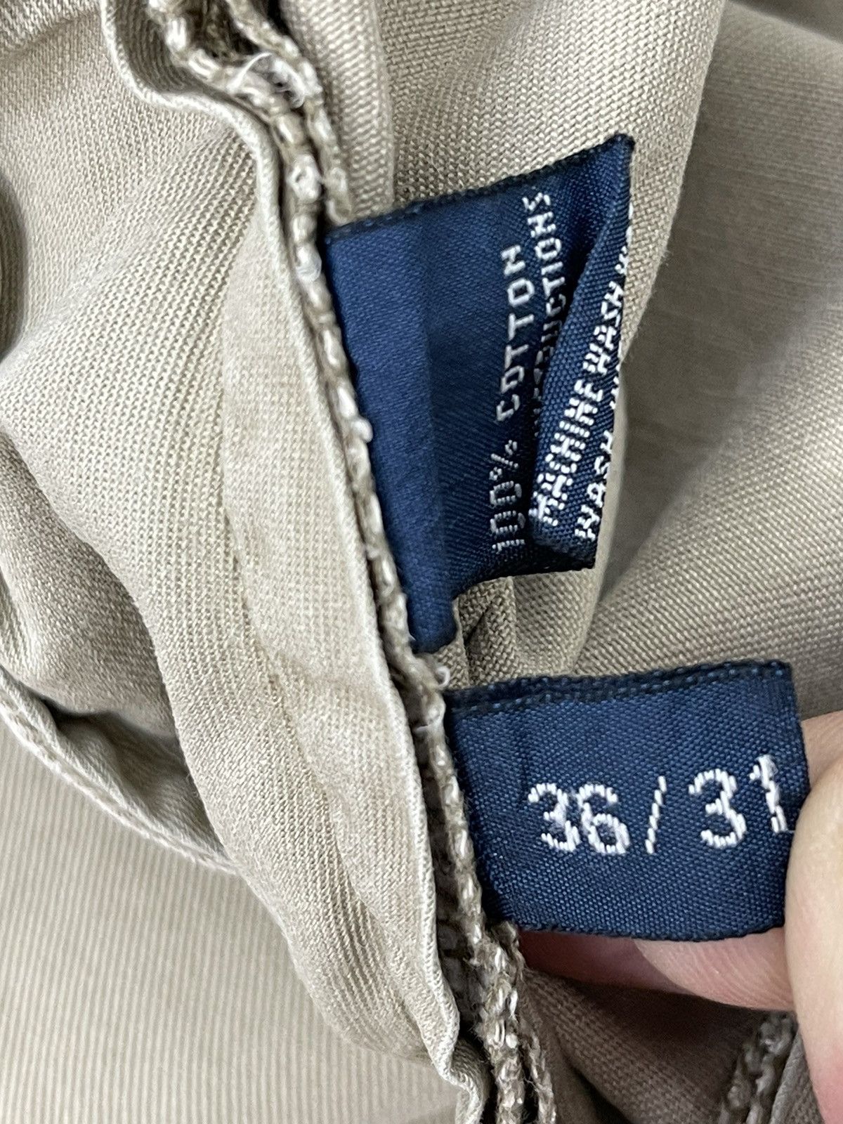 Polo Ralph Lauren Wide Relaxing Polo Ralph Lauren Chino Cargo 5🟦9 Size US 37 - 19 Thumbnail
