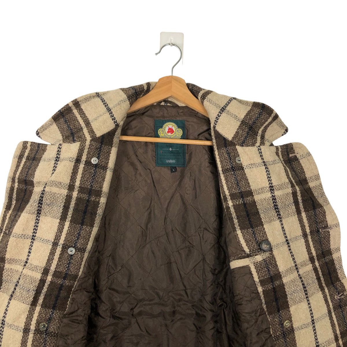 Flannel VINTAGE WILD WEAR FLANNEL JACKET TARTAN DESIGN Size US L / EU 52-54 / 3 - 10 Thumbnail