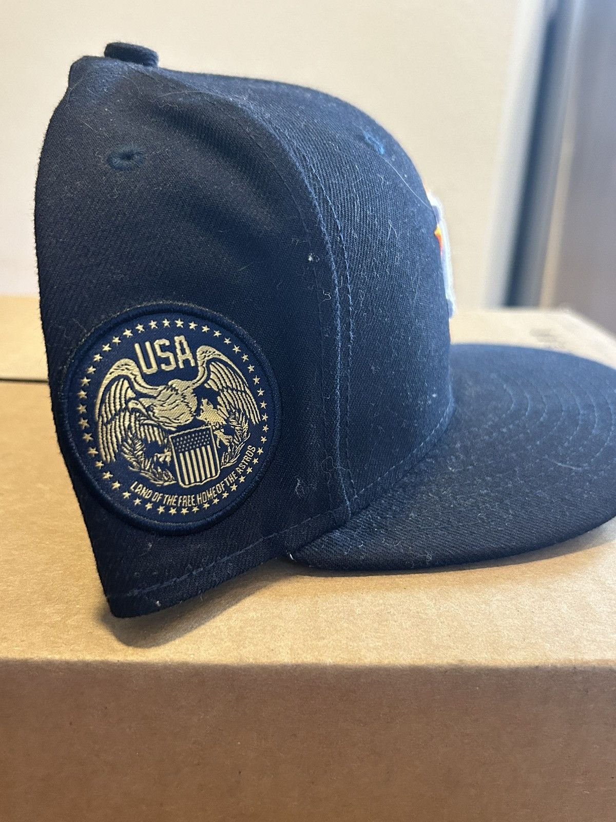 Hat Club Hat Club Houston Astros Fitted USA Memorial Day Patch 7 3/8 Size ONE SIZE - 2 Thumbnail
