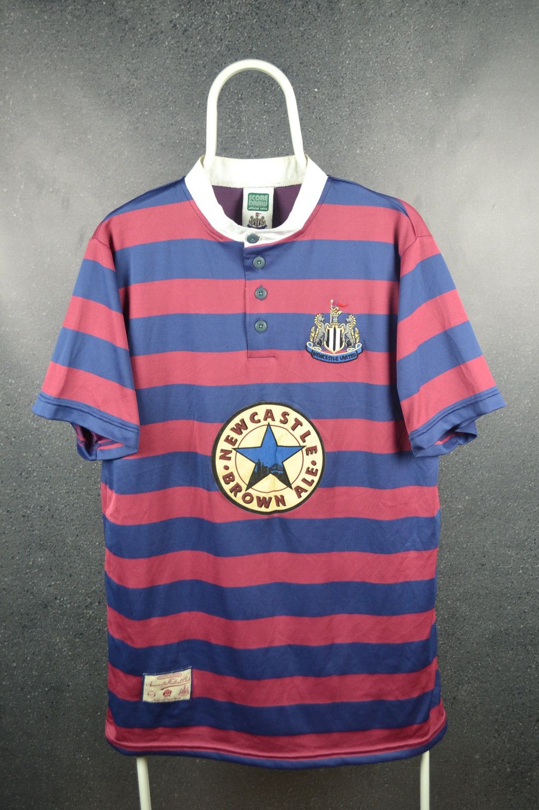Score Draw Newcastle United 1995 Away Retro Football Shirt