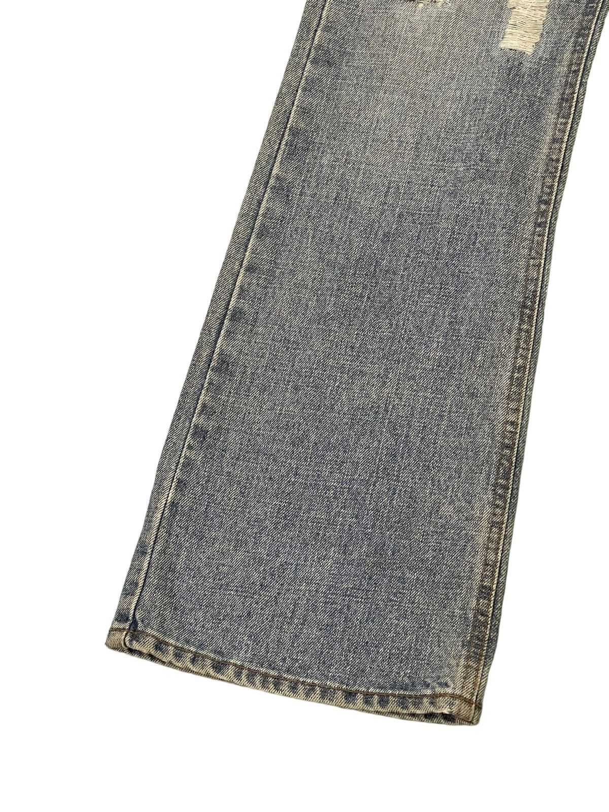 Japanese Brand Flare Jeans Vtg Bobson Japan Distress Boot Cut 6🟦1 Size US 30 / EU 46 - 5 Thumbnail