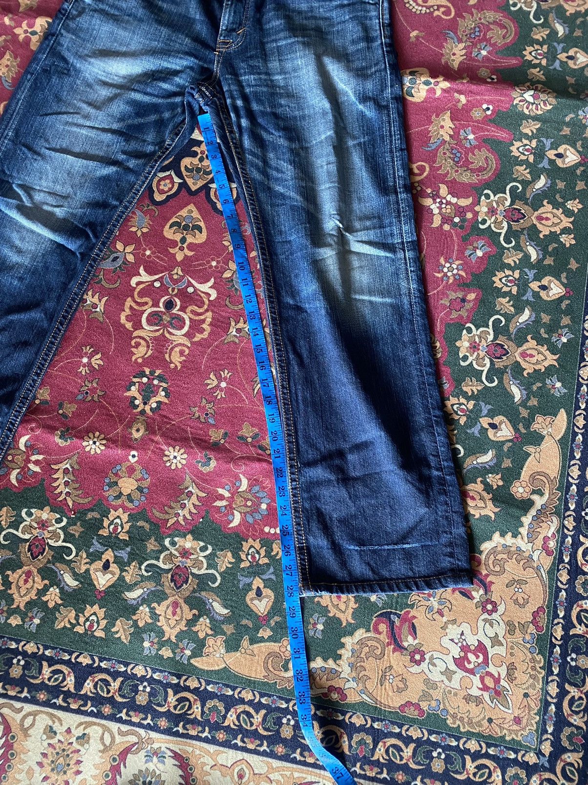 Edwin × Japanese Brand × Vintage Vintage Edwin Exclusive Vintage Distressed Denim 35 Size US 35 - 19 Thumbnail