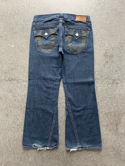 True Religion Crazy Vintage 90s Baggy True Religion Flared Jeans | Grailed