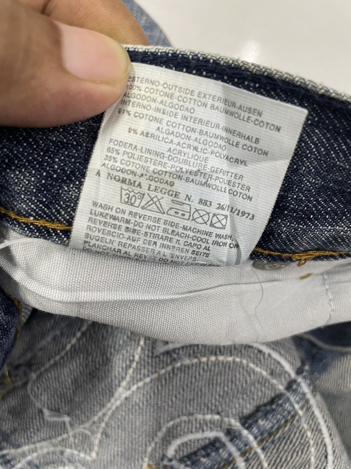 Other Dolce Gabbana Embroidery Logo Jeans Size US 33 - 9 Thumbnail