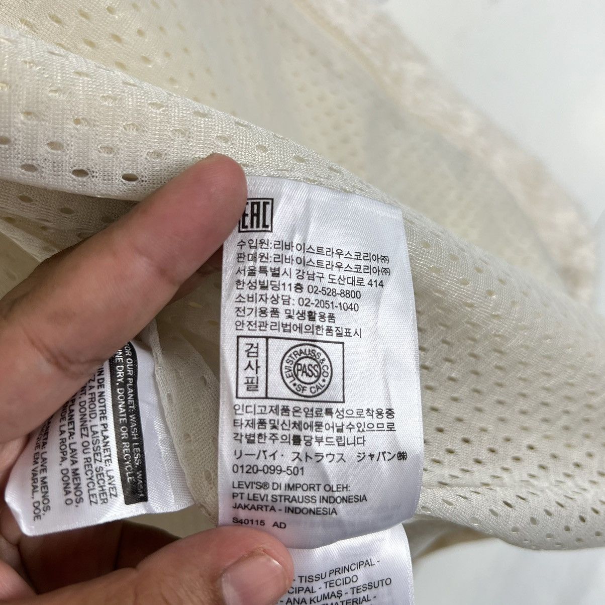 Levi's 💥 LEVIS REBUILD FLEECE Size US M / EU 48-50 / 2 - 11 Thumbnail
