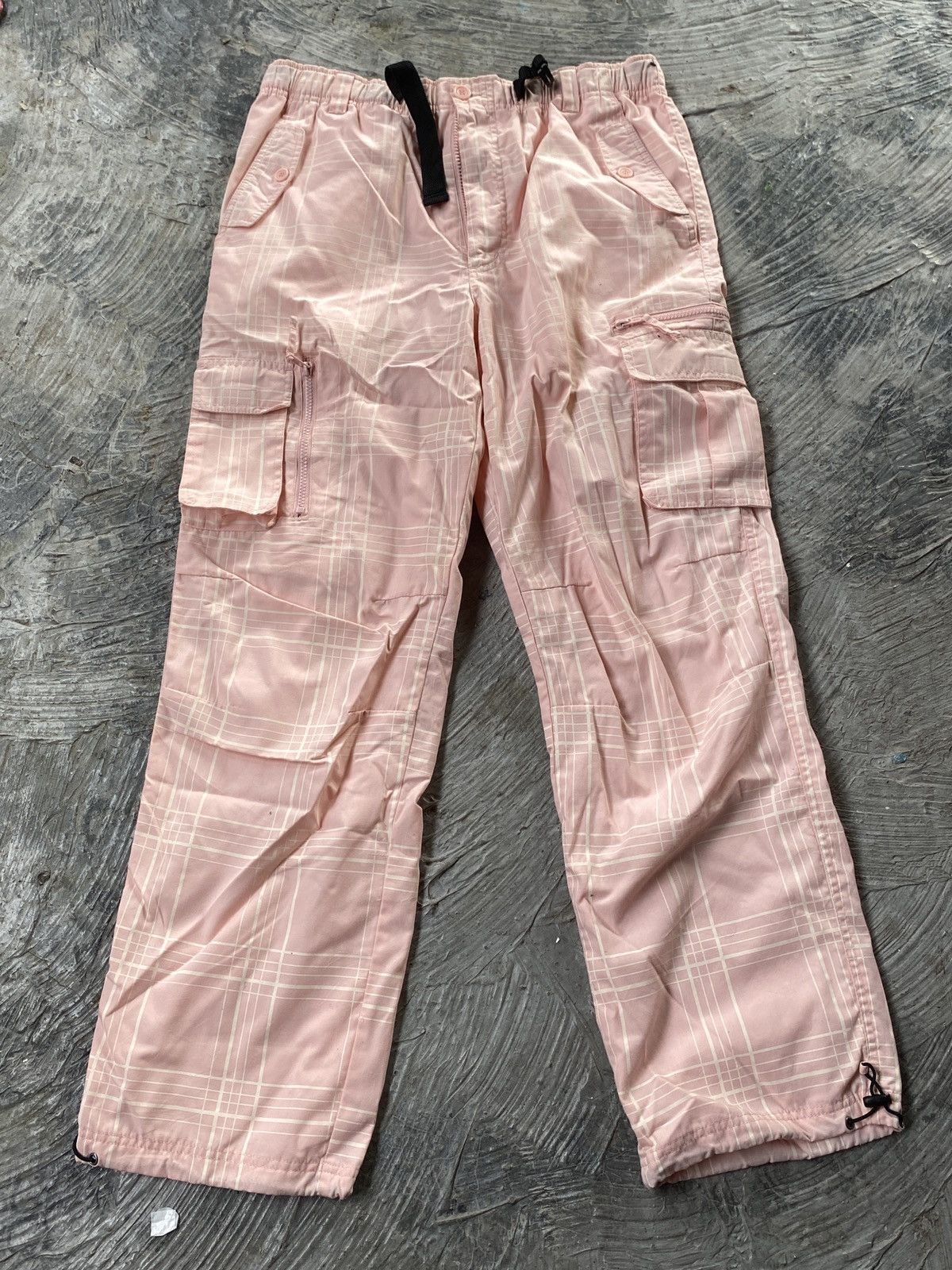 Japanese Brand 💥BINDING NOW💥BARCEDOS Checkered Cargo Pant multipocket Size US 34 / EU 50 - 7 Thumbnail