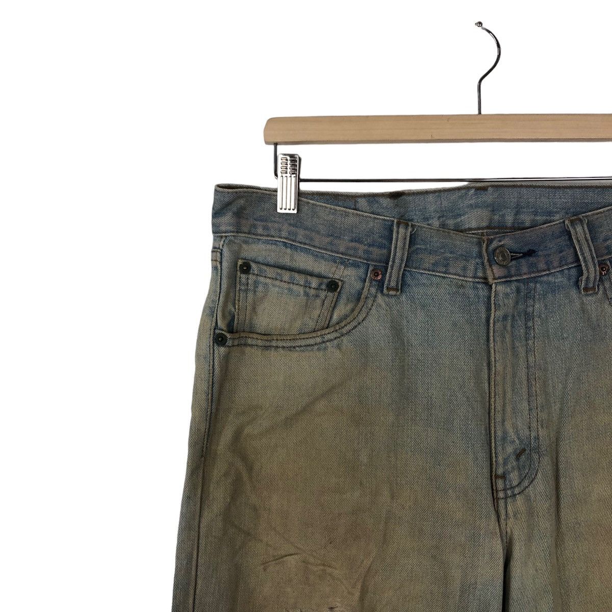 Levi's VINTAGE LEVI’S DENIM JEANS DISTRESSED DESIGN JAPAN Size US 34 / EU 50 - 5 Thumbnail