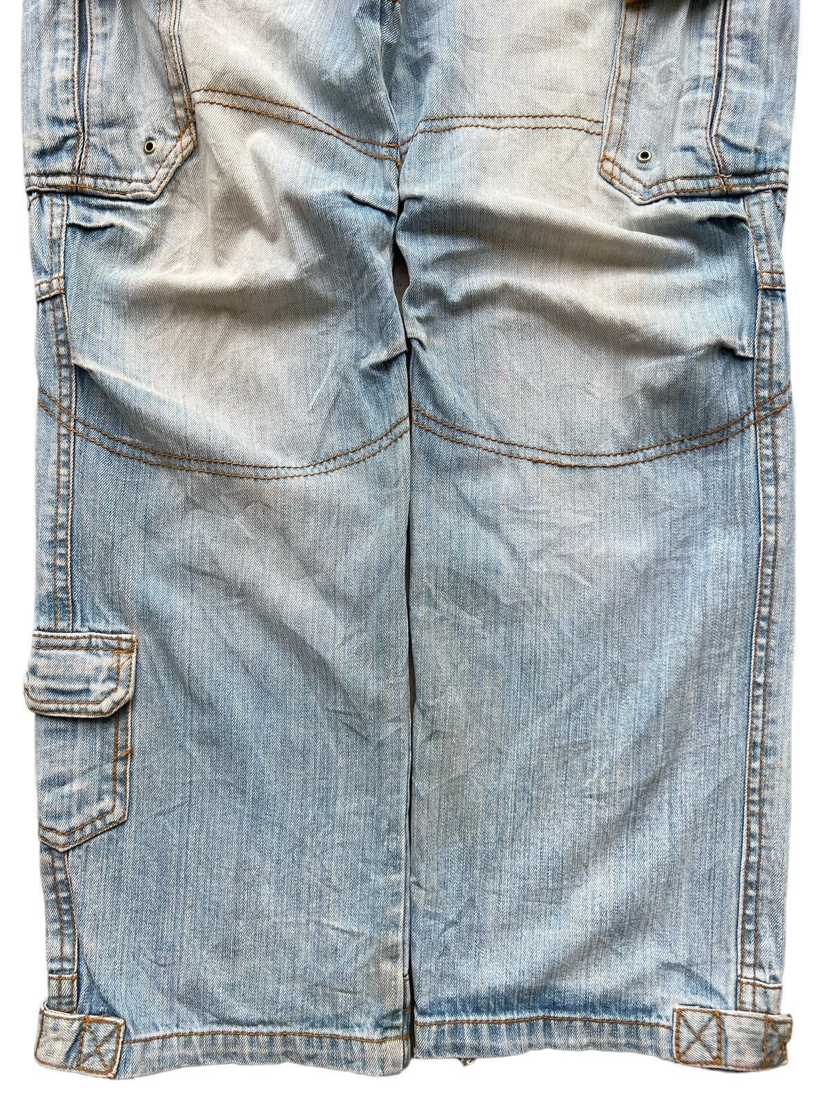Japanese Brand Bondage Rave Emo Goth Skater Punk Baggy Tactical Multipocket Size US 33 - 5 Thumbnail