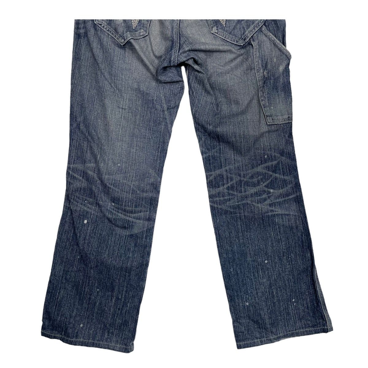 Edwin × Japanese Brand × Le Grande Bleu (L.G.B.) 💥FLARE BLUE TRIP EDWIN JAPAN FLARE DENIM JEAN Size US 34 / EU 50 - 8 Thumbnail