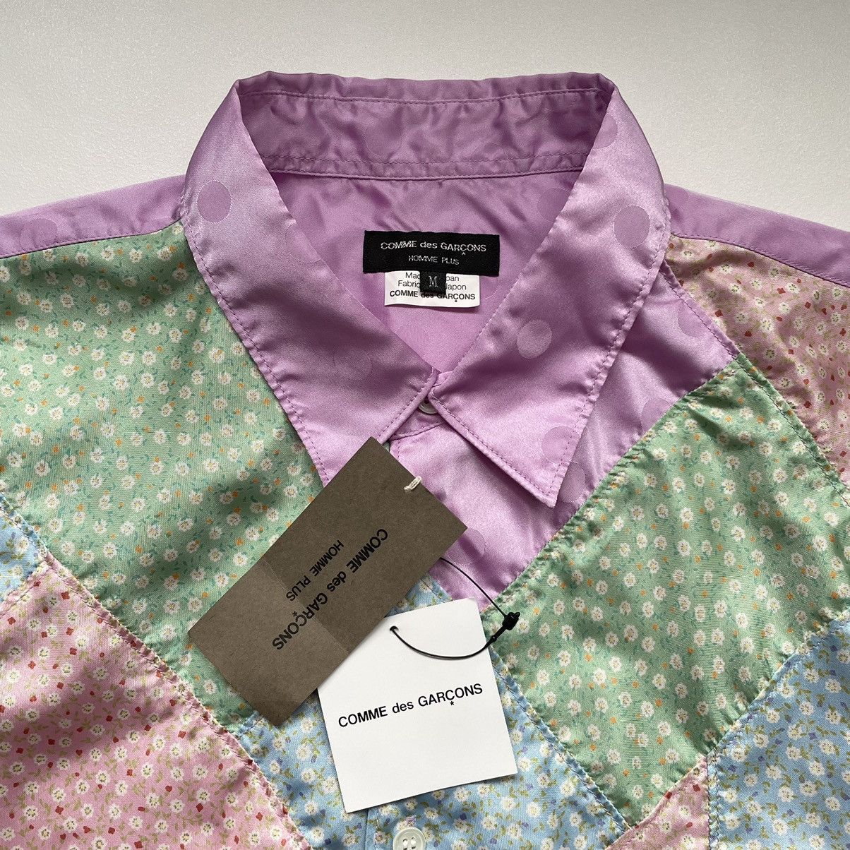 A/W 07 Patchwork Satin Shirt Shirts Button Ups