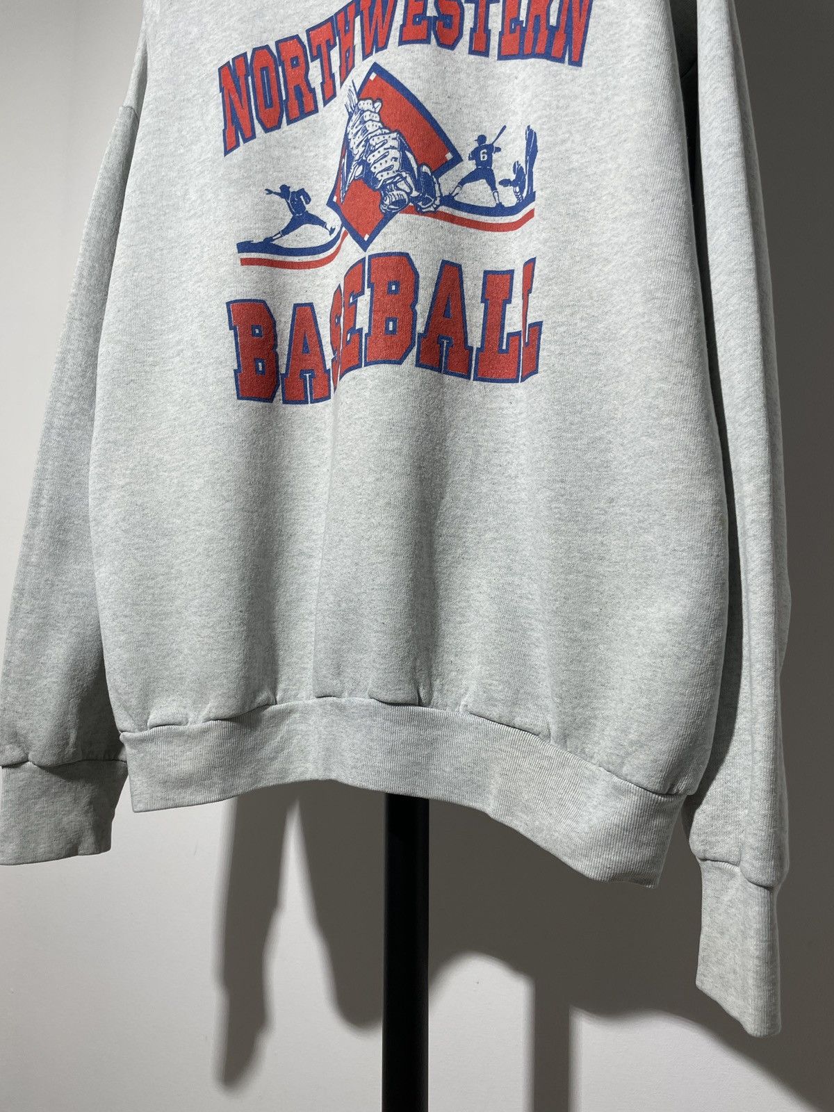 Vintage Vintage Northwestern Baseball USA Sweatshirt Size US L / EU 52-54 / 3 - 11 Thumbnail