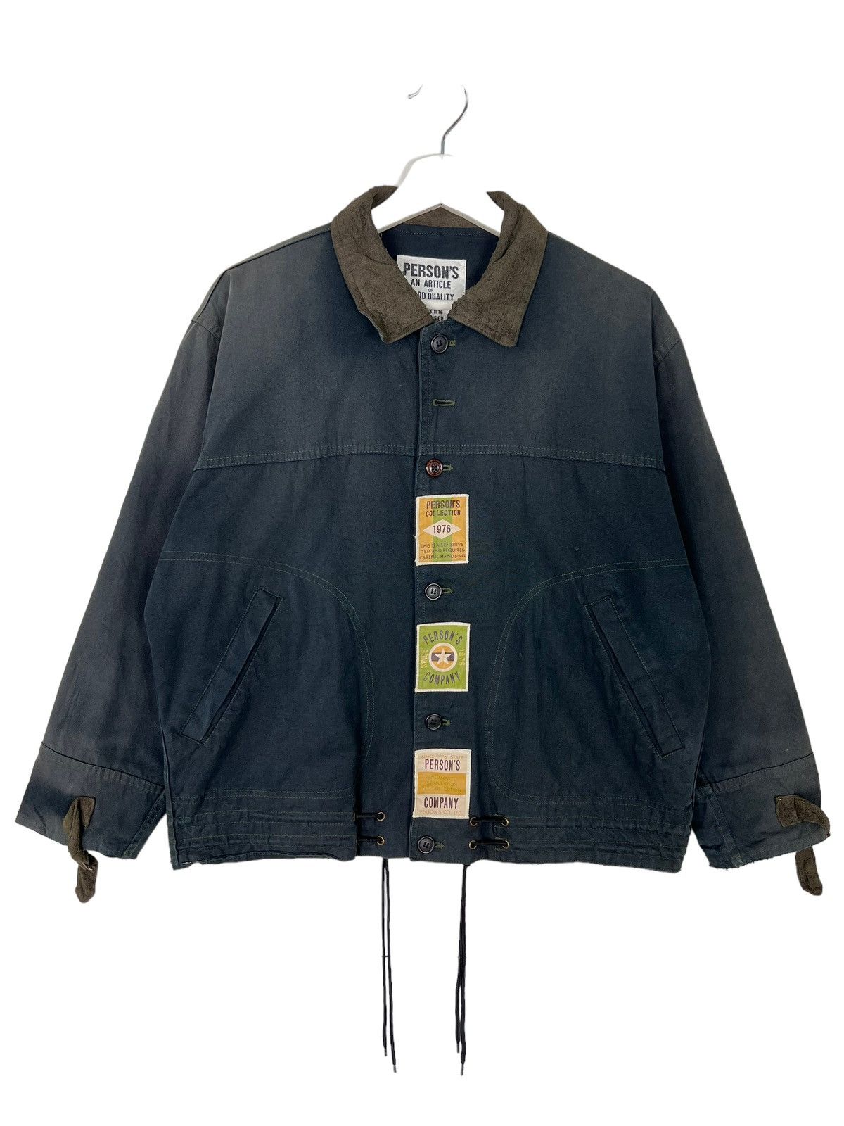Japanese Brand 🔥 DYED SUN FADED PERSONS JACKET Size US M / EU 48-50 / 2 - 5 Thumbnail