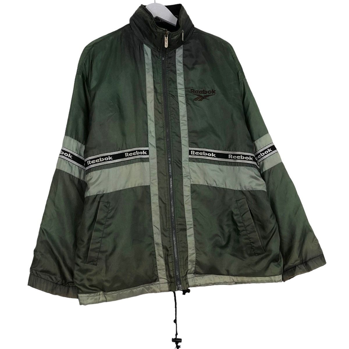 Reebok × Vintage 💥90s REEBOK VINTAGE SUNFADED WINDBREAKER JACKET Size US L / EU 52-54 / 3 - 4 Thumbnail