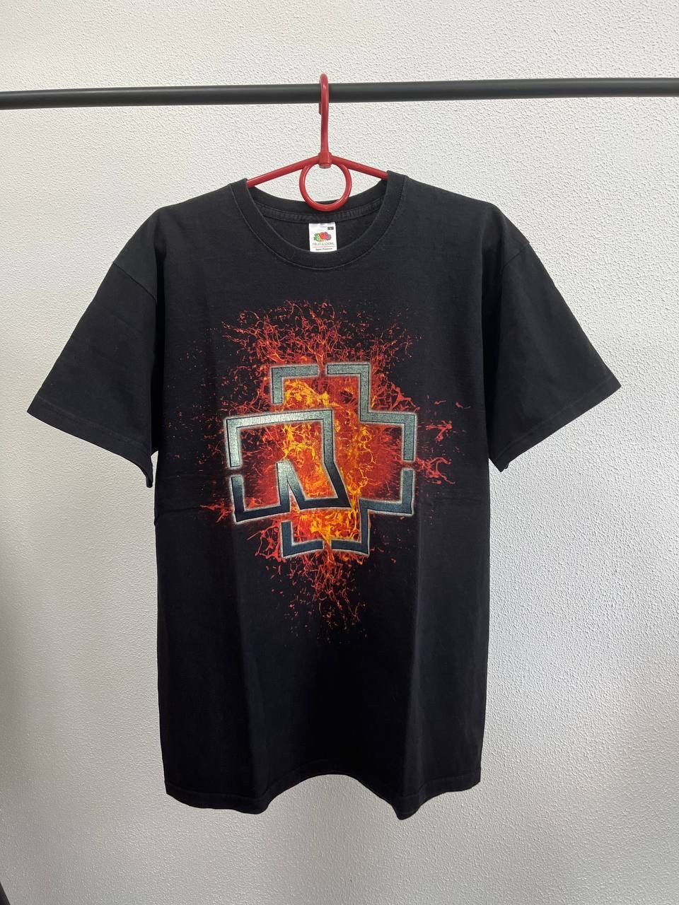 Band Tees × Vintage Vintage Rammstein Hier Kommt Die Sonne Band Tee Size US L / EU 52-54 / 3 - 1 Thumbnail