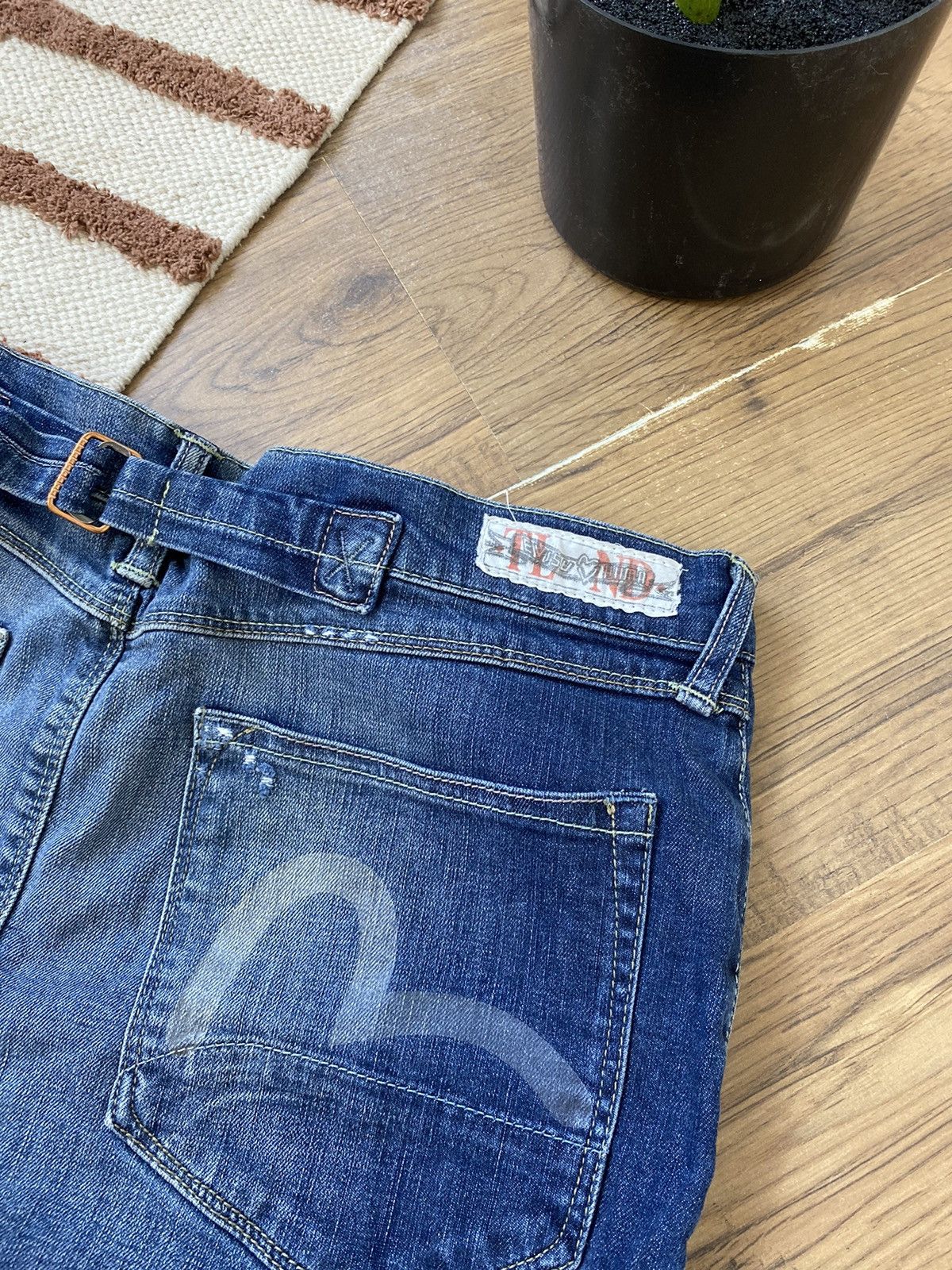 Evisu × Puma EVISU x PUMA - RARE JEANS MINI SKIRT Size 32" / US 10 / IT 46 - 3 Thumbnail