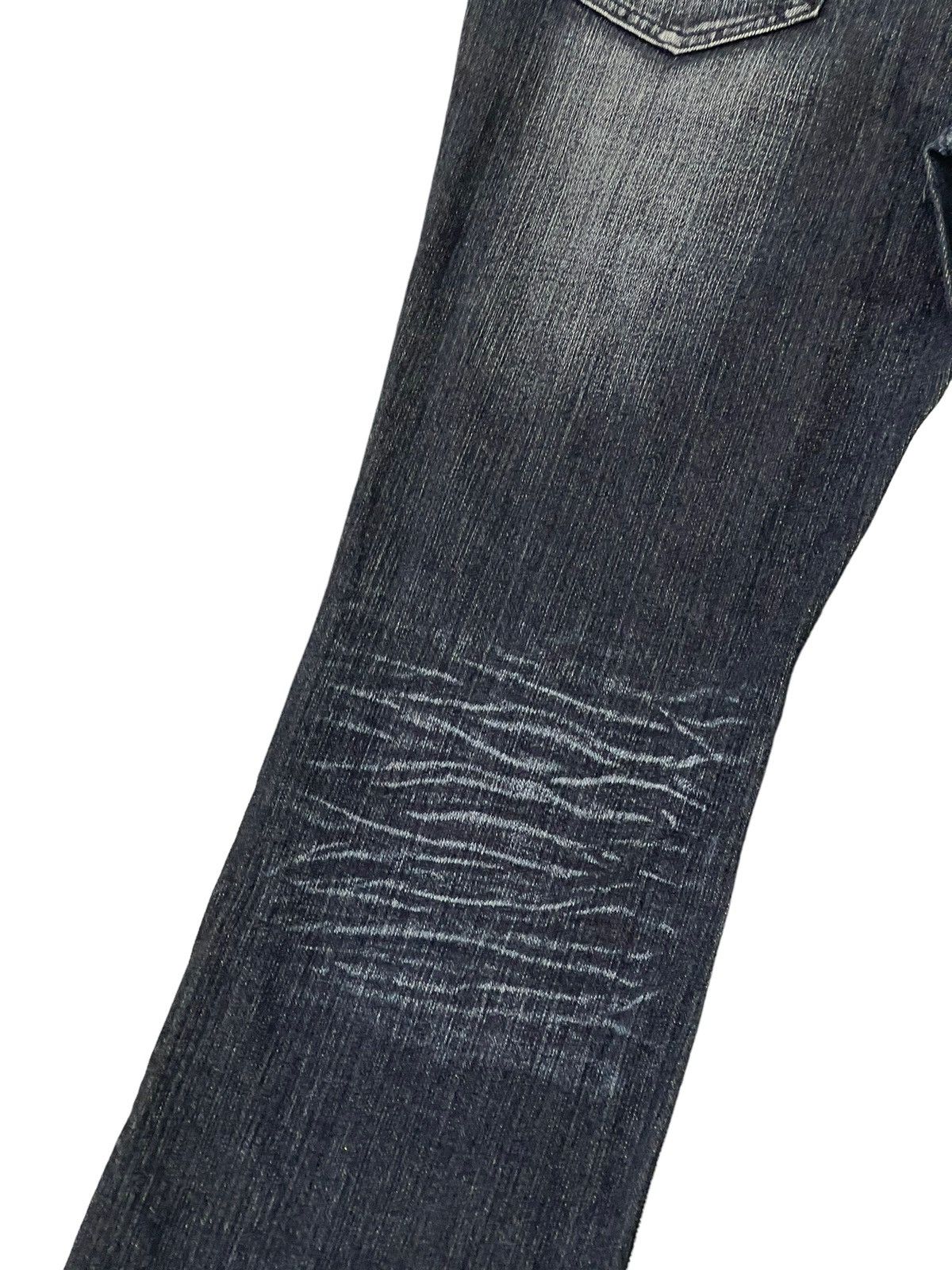 Japanese Brand Flare Jeans A.S.M Clawmark Stretch Boot Cut 5🟦8 Size US 29 - 15 Thumbnail