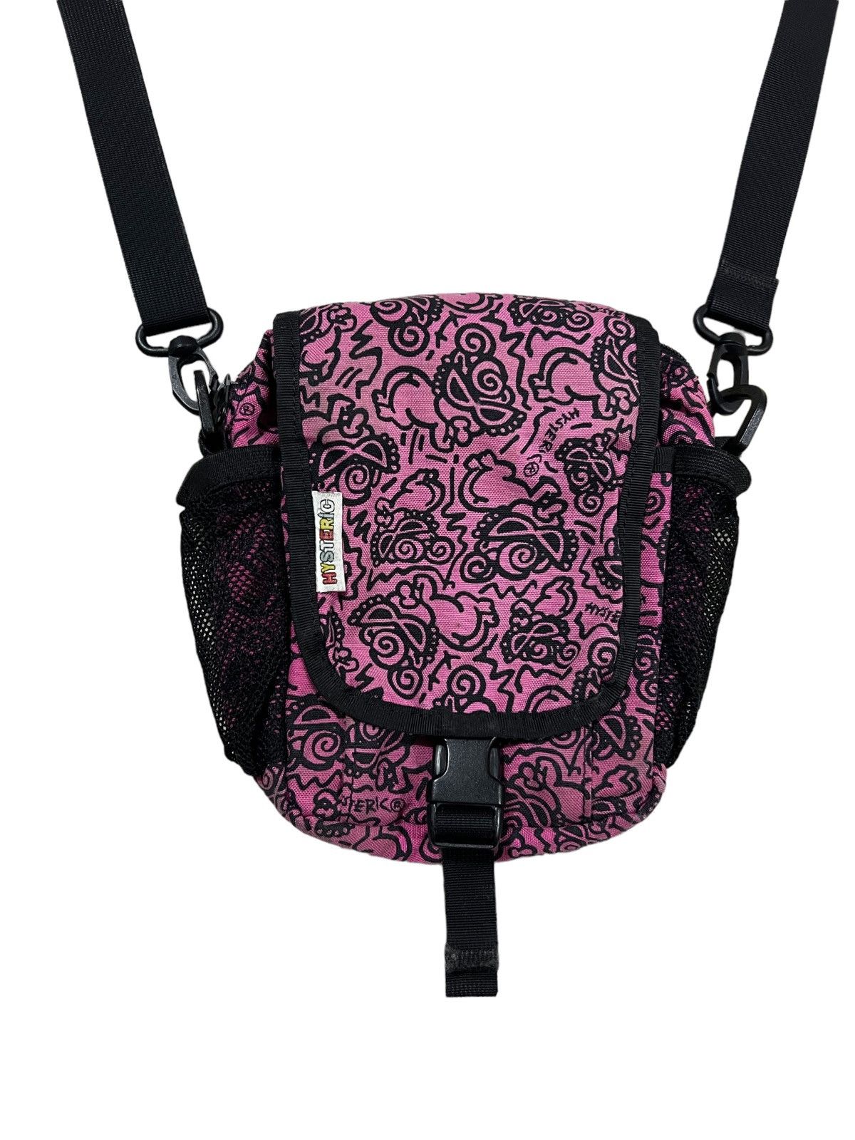 Hysteric Glamour GRAIL🔥90s HG Jacquard Printed Cordura Crossbody Sling Bag Size ONE SIZE - 1 Thumbnail