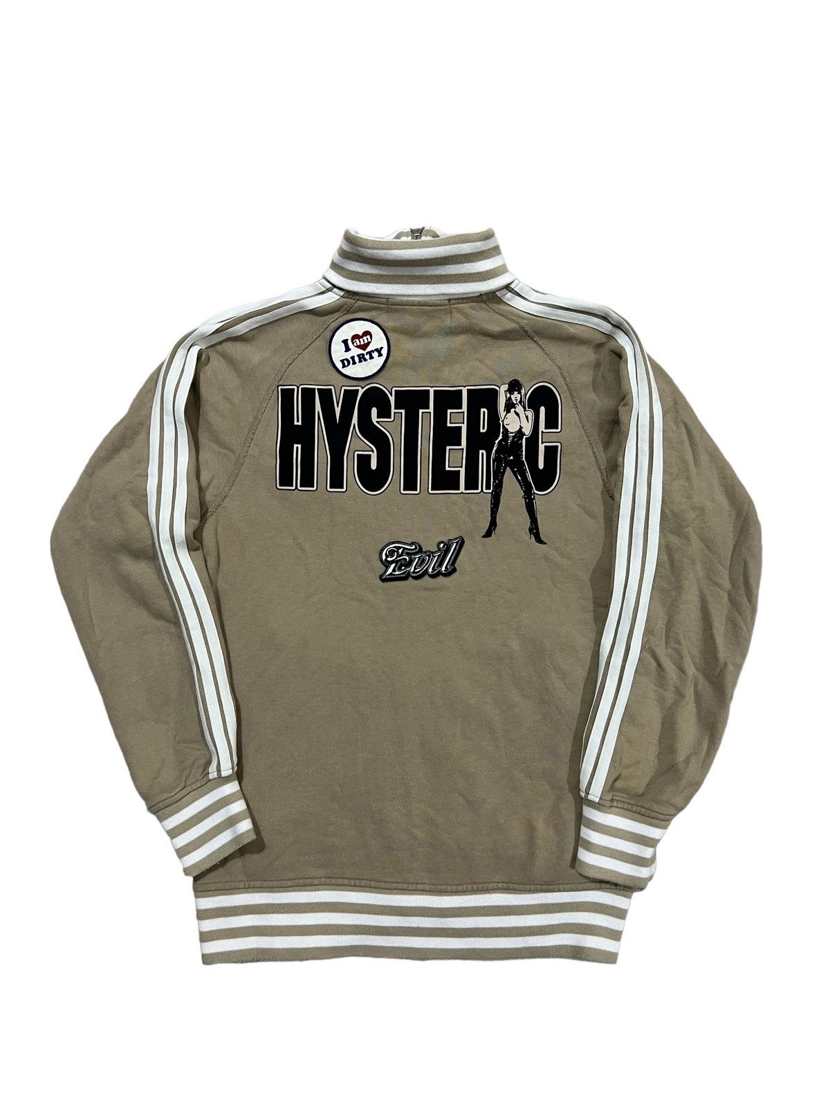 Hysteric Glamour GRAIL🔥90s Hysteric "Naked Girl" Evil I ❤️ Dirty Sweater Size US S / EU 44-46 / 1 - 2 Thumbnail