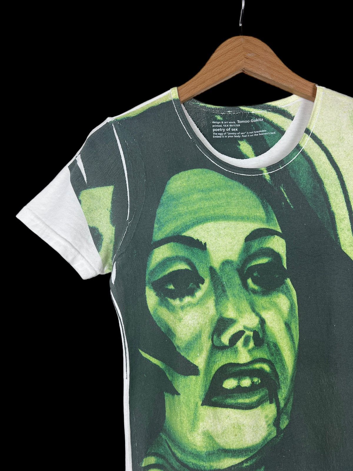 Japanese Brand Vintage Tomoo Gokita ‘Poetry Of Sex” Artwork Tshirt Size S / US 4 / IT 40 - 5 Thumbnail