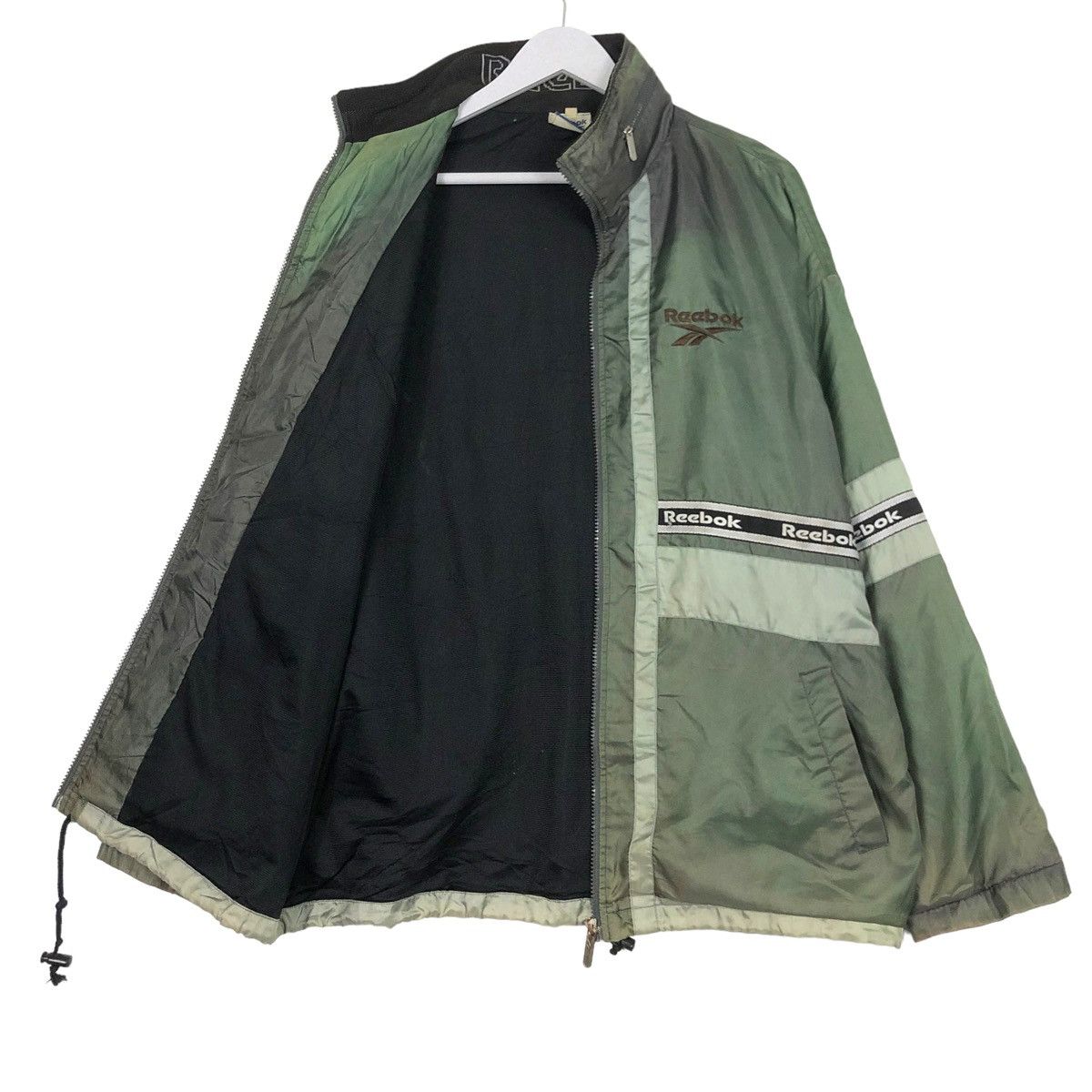 Reebok × Vintage 💥90s REEBOK VINTAGE SUNFADED WINDBREAKER JACKET Size US L / EU 52-54 / 3 - 1 Thumbnail
