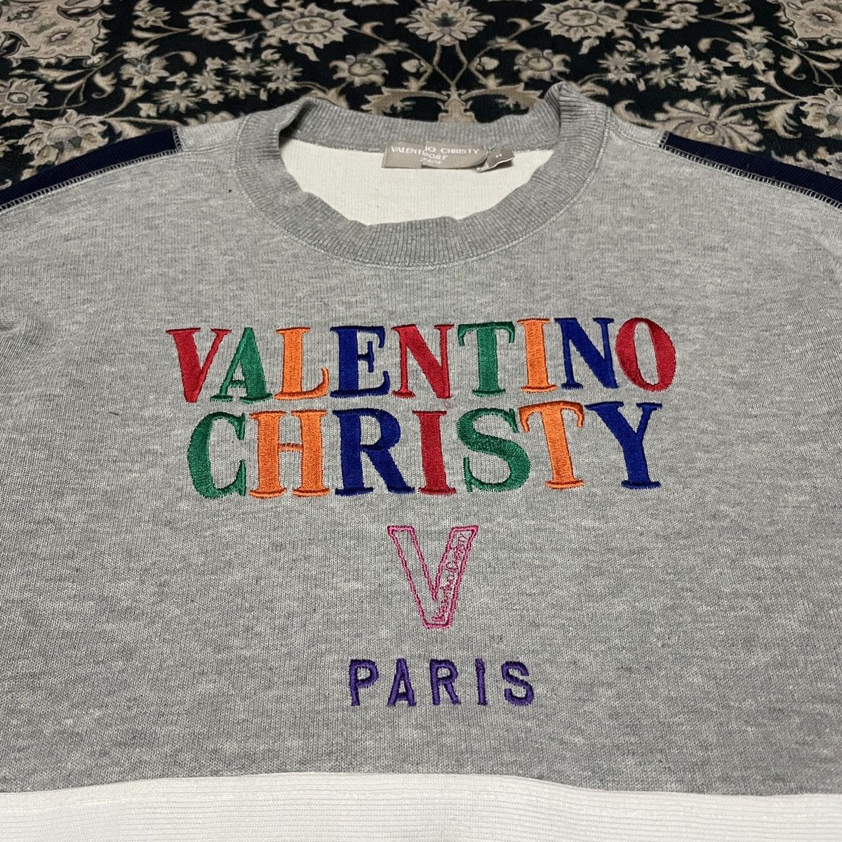 Designer × Valentino × Vintage Valentino Christy Paris Embroidery Size US M / EU 48-50 / 2 - 4 Thumbnail