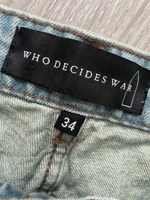 Who Decides War Who decides war jeans | Grailed