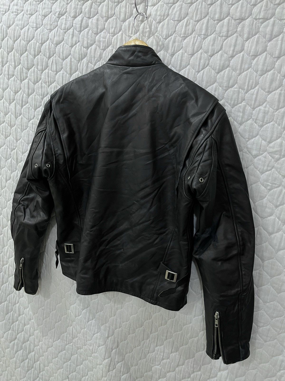 Genuine Leather (Uuuu). VINTAGE LEATHER RIDER JACKET Size US S / EU 44-46 / 1 - 5 Thumbnail