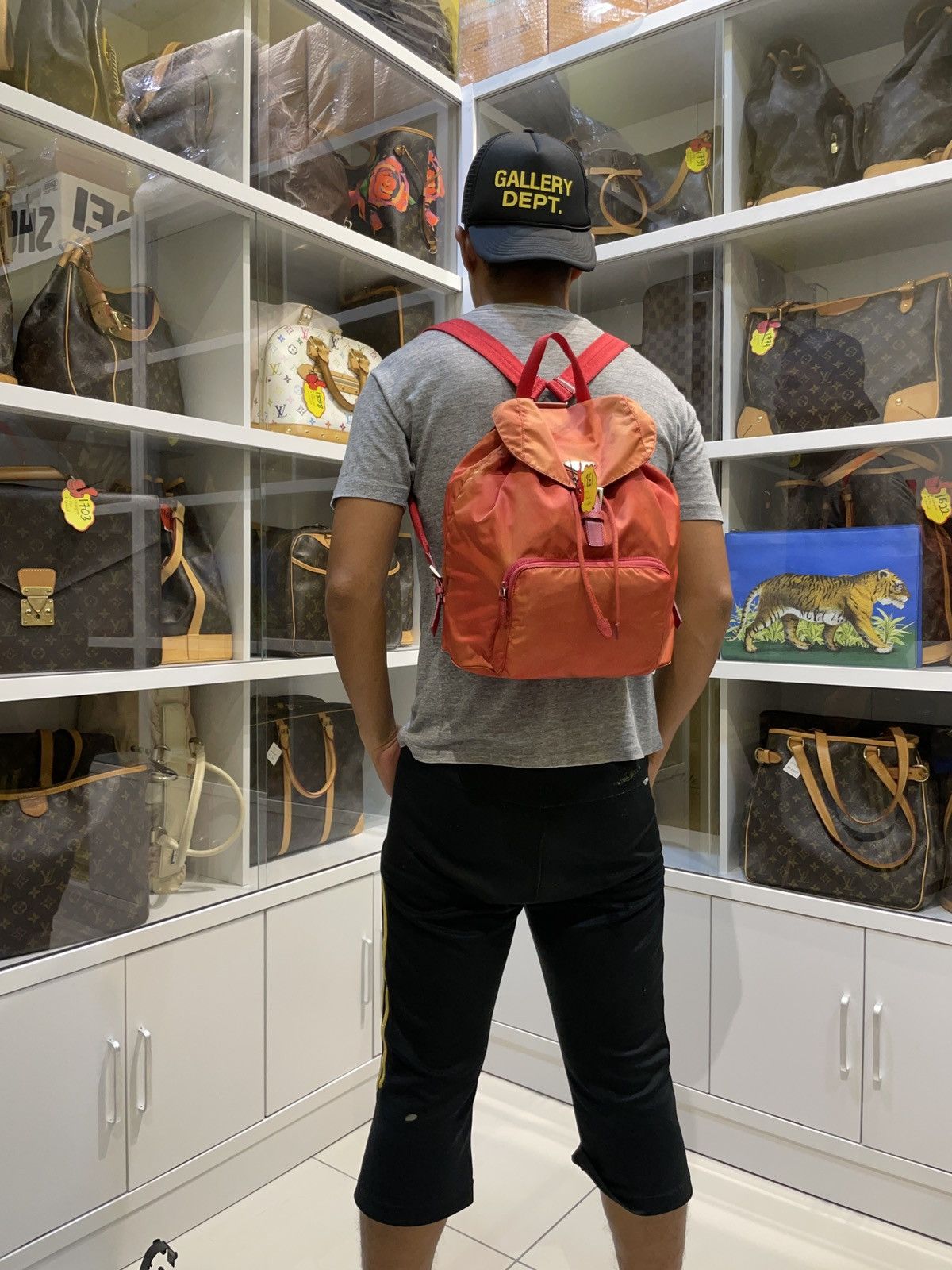 Prada AUTHENTIC PRADA NYLON BACKPACK -1861 Size ONE SIZE - 18 Thumbnail