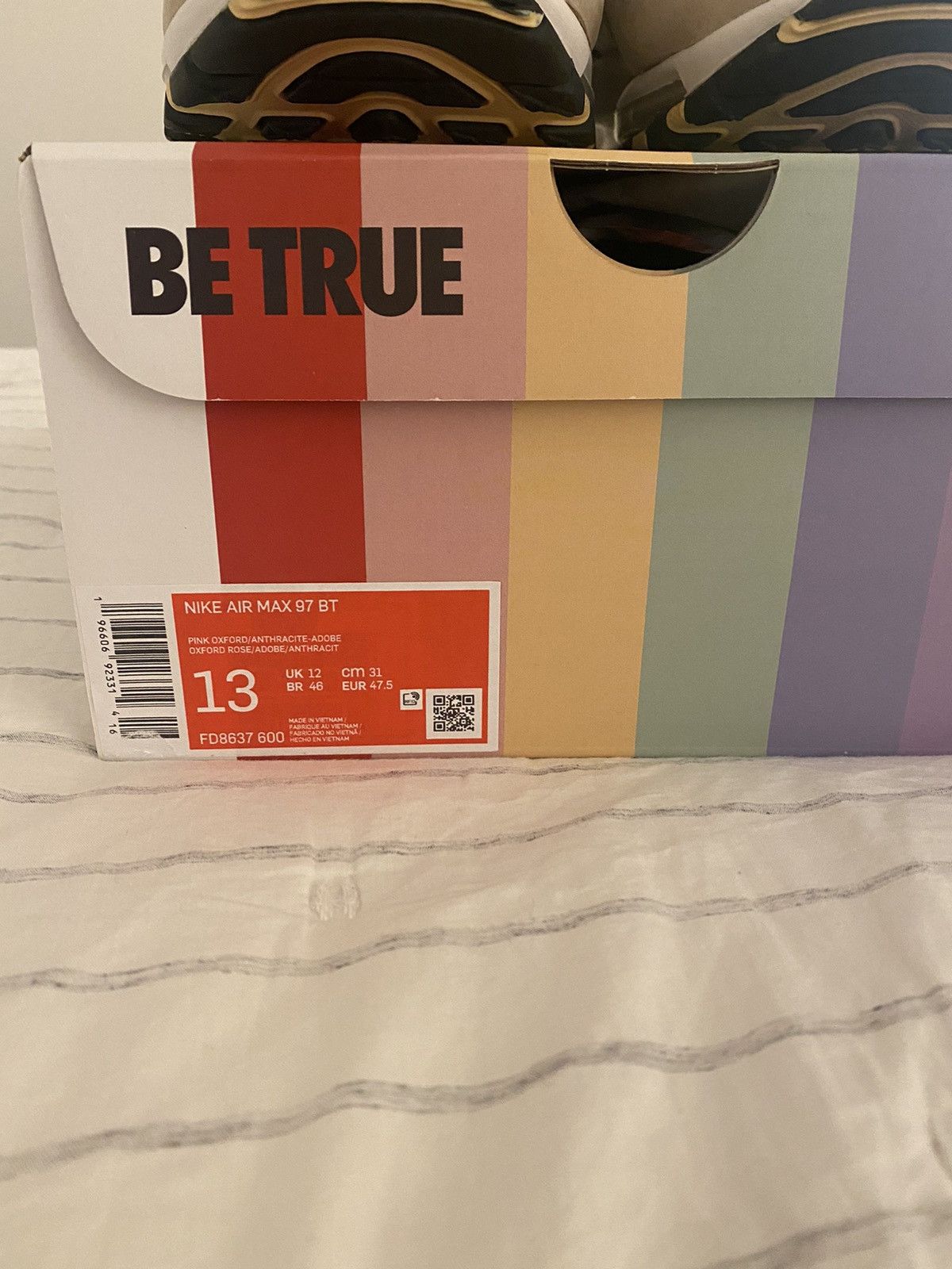 Nike Nike Air Max 97 Be True Sneakers Brand New Size US 13 / EU 46 - 18 Thumbnail