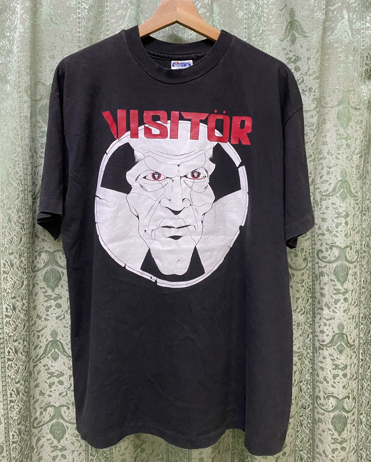 Band Tees × Vintage Rare vintage Visitor Trash Metal Band Shirt Size US L / EU 52-54 / 3 - 1 Thumbnail