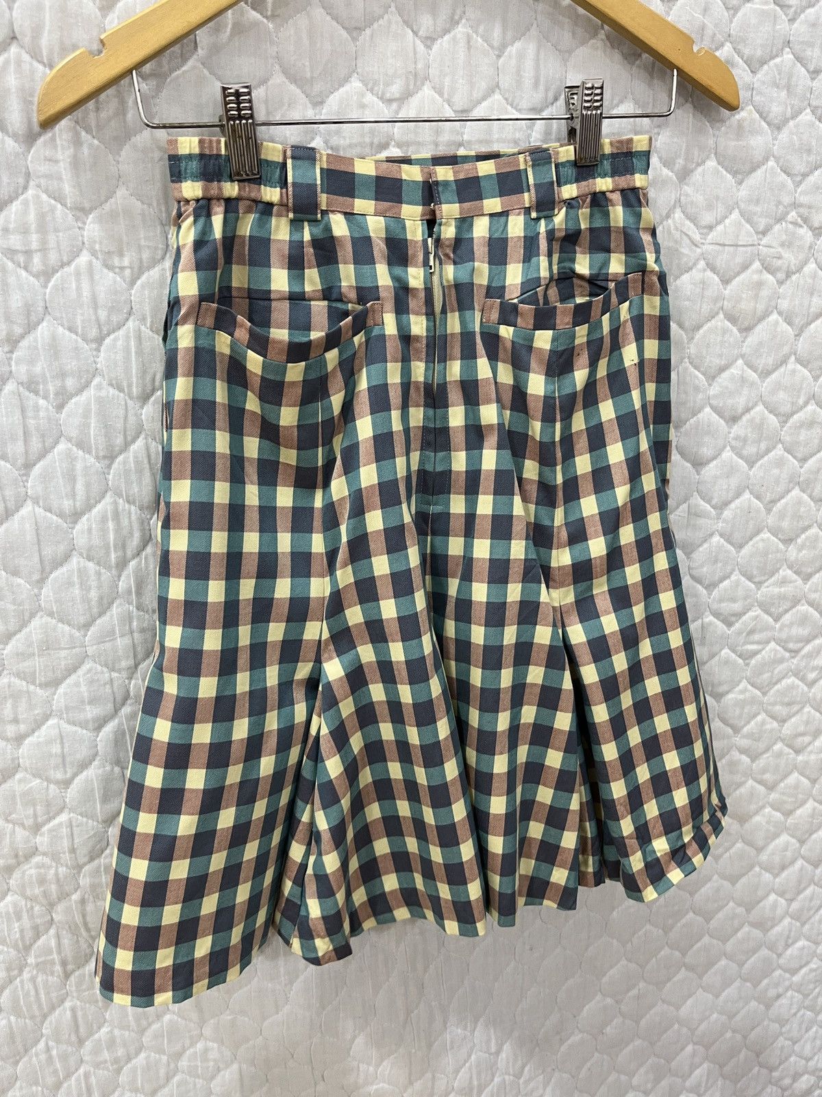 Christian Dior Monsieur × Vintage (Qqqq). CHRISTIAN DIOR PLEATED SKIRTS Size 24" / US 00 / IT 34 - 6 Thumbnail
