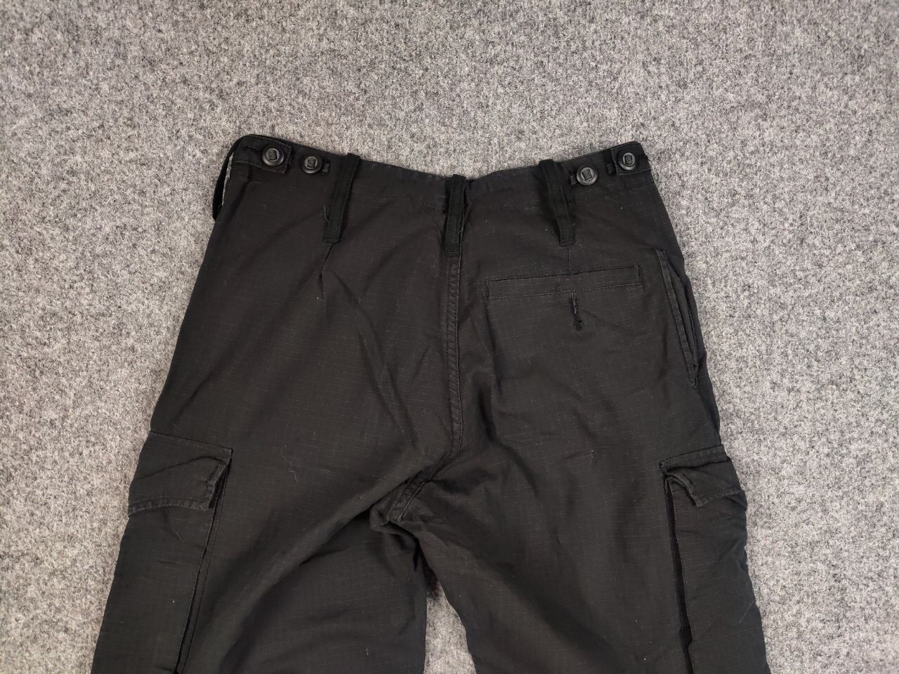 Japanese Brand Vintage Combat Clothing Black Ripstop Military Cargo Pants Size US 30 / EU 46 - 15 Thumbnail