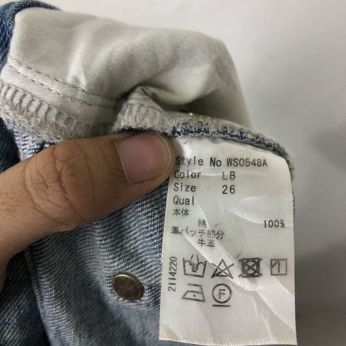 Japanese Brand VINTAGE RADY DISTRESSED DENIM PANTS PUNK DESIGN Size US 30 / EU 46 - 11 Thumbnail