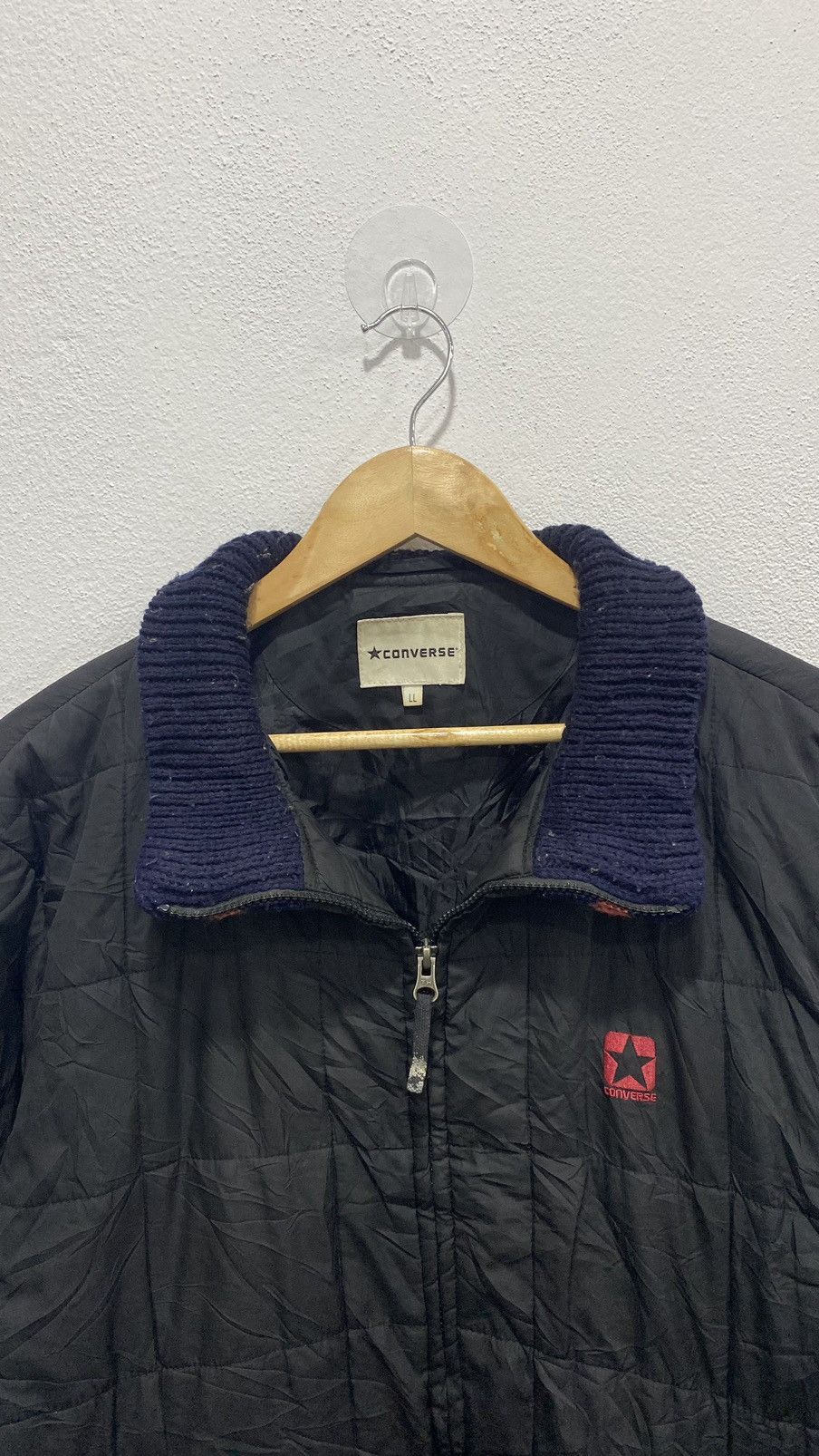 Vintage 🔥Rare!! Vintage Converse Puffer Down Jacket 🔥 Size US XL / EU 56 / 4 - 8 Thumbnail