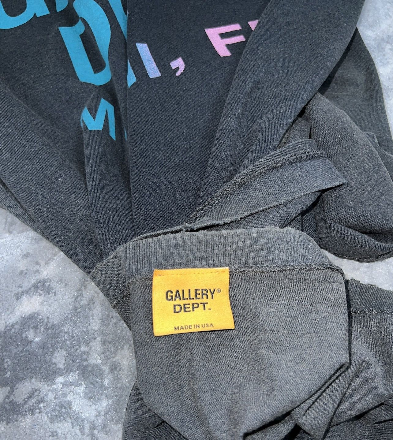 Gallery Dept. Gallery dept sun faded logo t shirt Size US M / EU 48-50 / 2 - 3 Thumbnail