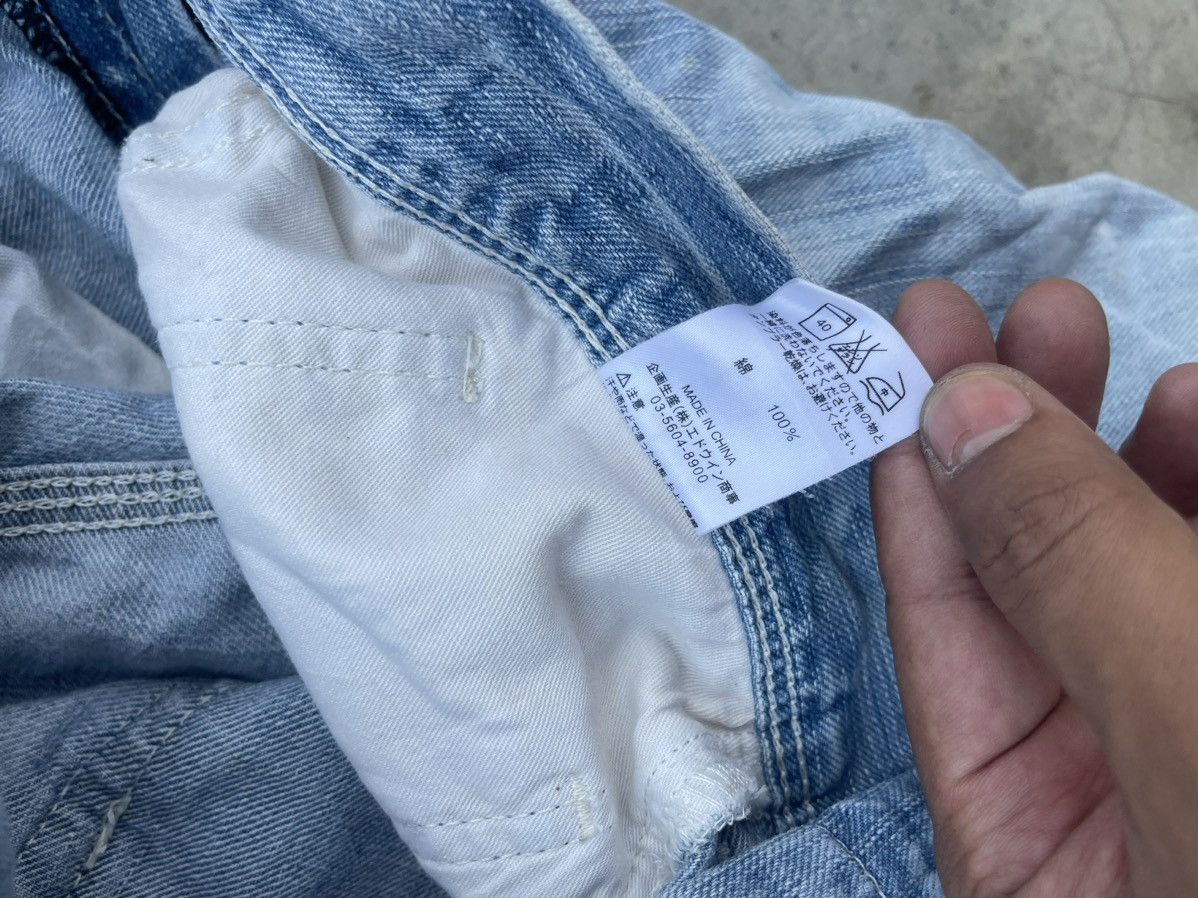 Edwin × Vintage Vintage Edwin Bootcut Distressed Jeans Size US 33 - 6 Thumbnail