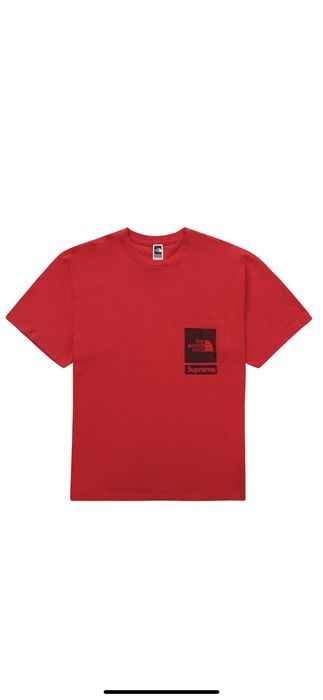 Supreme SUPREME X THE NORTH FACE Pocket Tee | Grailed