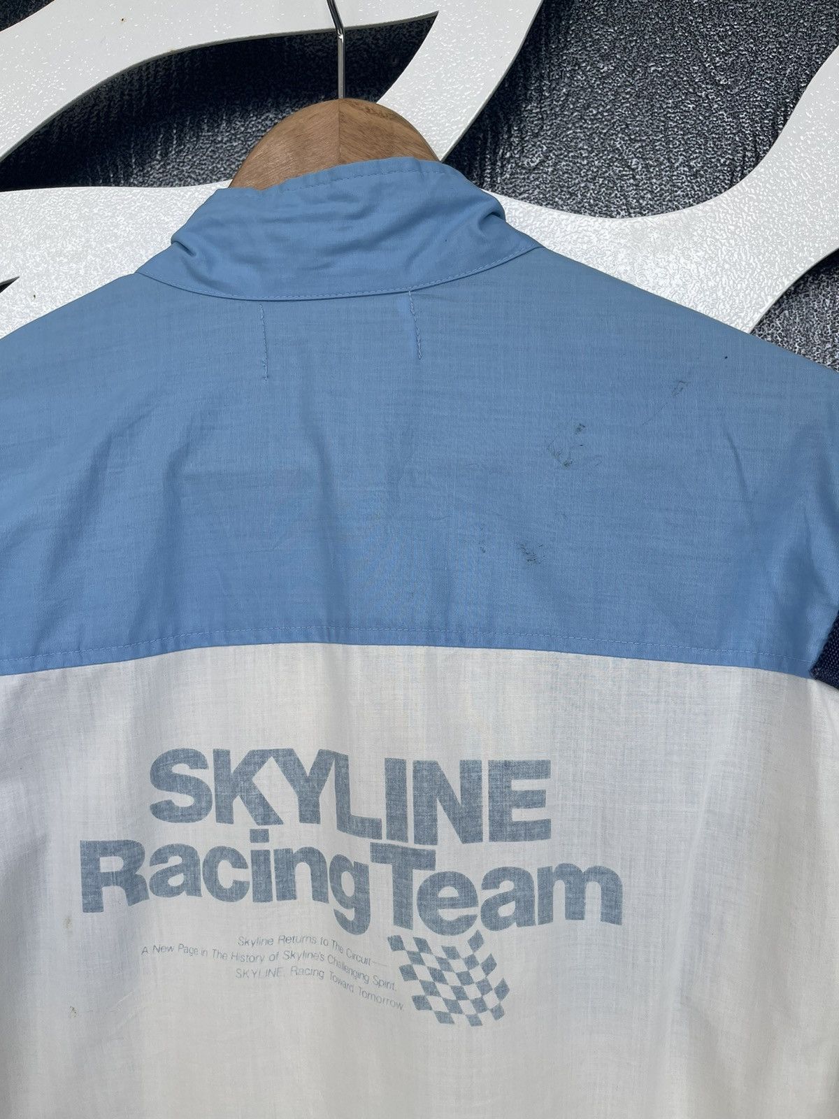 Vintage VINTAGE SKYLINE RACING TEAM BY NISSAN JACKET Size US L / EU 52-54 / 3 - 16 Thumbnail