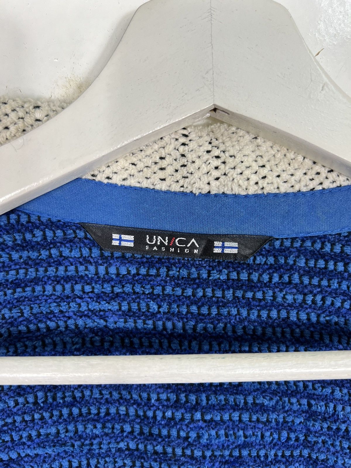 Annikki Karvinen 🔥 VINTAGE UNICA COTTON FINLAND JACKET MADE IN FINLAND Size US L / EU 52-54 / 3 - 9 Thumbnail