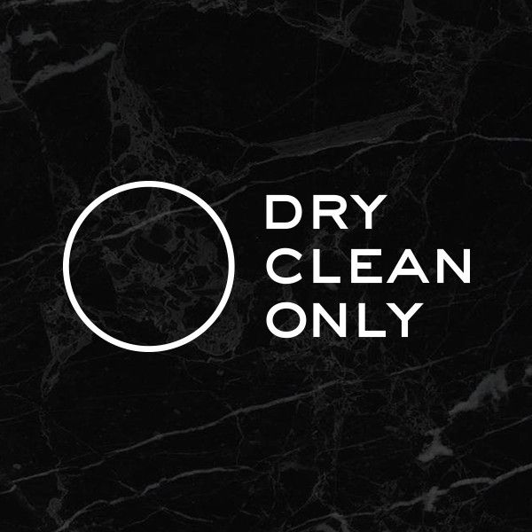 Dry Clean Only