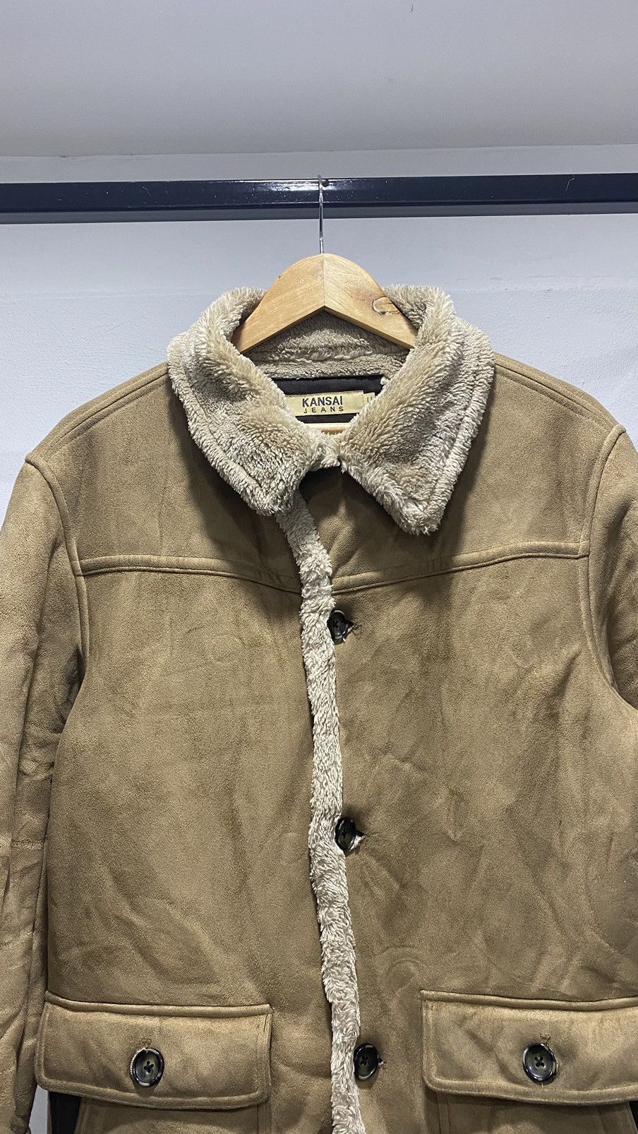 Other 🚨FINAL DROP🚨 Kansai Jeans Suede Fleece Jacket Size US XL / EU 56 / 4 - 5 Thumbnail