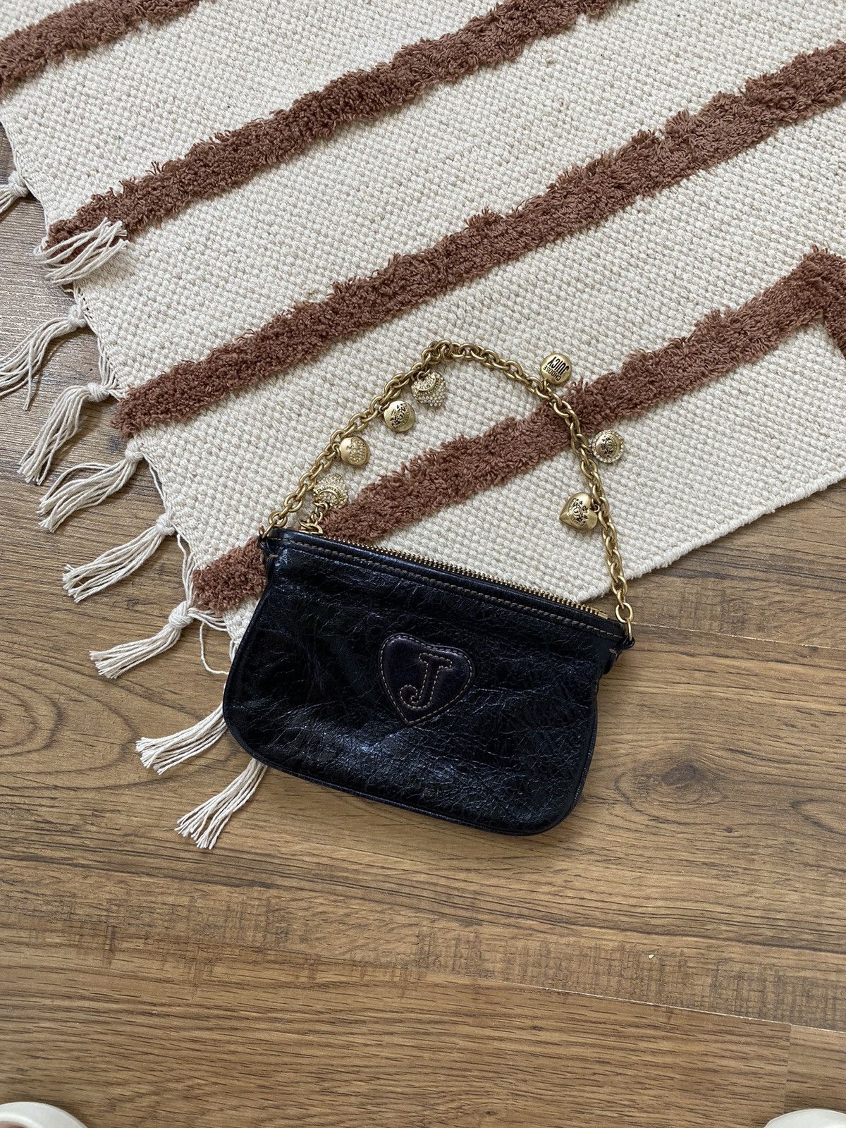 Juicy Couture LEATHER JUICY COUTURE MINI CHARMS BAG Size ONE SIZE - 1 Thumbnail