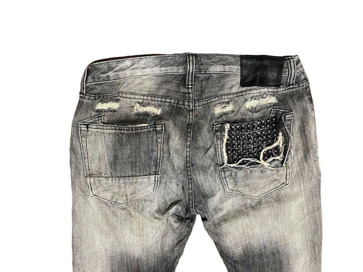 Prps Prps Destroyed Custom Distress Rock Altered Waist Jeans Size US 34 / EU 50 - 15 Thumbnail