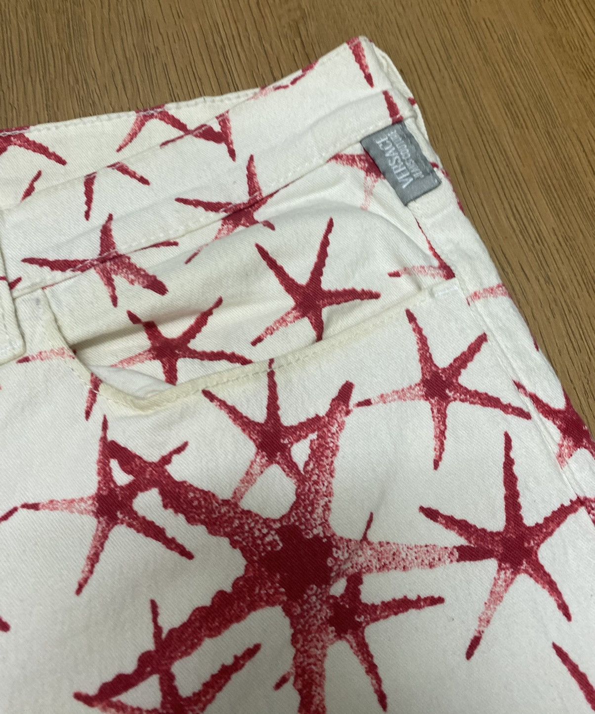 Versace Rare Vintage Versace Jeans Couture Starfish Design Pants Size US 36 / EU 52 - 6 Thumbnail