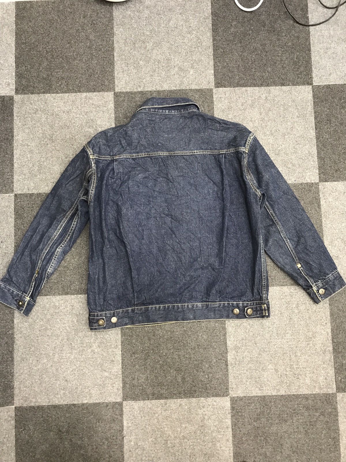 Japanese Brand SEVENDAYS=SUNDAYS Type 2 Oversize Trucker Jacket Size L / US 10 / IT 46 - 11 Thumbnail